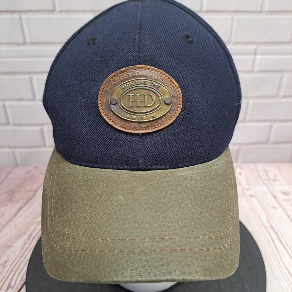VTG Harley Davidson Hat Strapback‎ Men's American Needle Baseball Cap